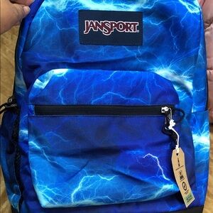 JanSport Electric Blue Backpack
